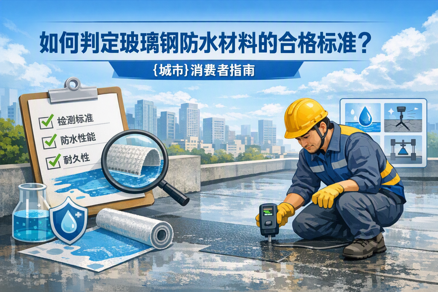 如何判定玻璃钢防水材料的合格标准? 文昌 消费者指南
