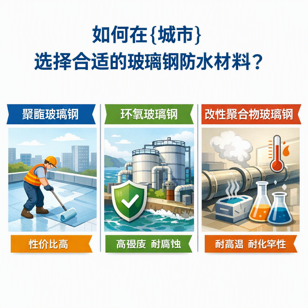 如何在文昌选择合适的玻璃钢防水材料?